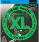  D'Addario EXL220-5 Nickel Wound 40-125 basszus gitárhúr