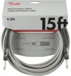 Fender Professional Series 4, 5 m White Tweed gitárkábel