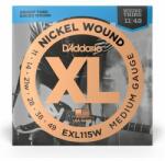  D'Addario EXL115W Nickel Wound 11-48 elektromos gitárhúr