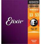  Elixir 16182 Phosphor Bronze NanoWeb 13-53 HD Light akusztikus gitárhúr