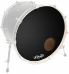 Evans BD22RB EQ3 Reso Black 22" Smooth Black Clear dobbőr