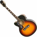 Epiphone J-200 EC Studio Vintage Sunburst balkezes elektro-akusztikus gitár