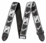  Fender 2" Monogrammed Strap Black/Light Grey/Dark gitárheveder - hangszerplaza