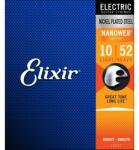  Elixir 12077 NanoWeb 10-52 Light-Heavy elektromos gitárhúr