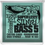  Ernie Ball 2850 Nickel Wound Regular Slinky Super Long 5 String 45-130 basszus gitárhúr