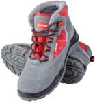 LAHTI PRO Bocanc piele-intoarsa-tesut / gri-rosu (s1psrc) - 47 (L3011947) - pcone