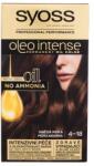 Syoss Oleo Intense Permanent Oil Color vopsea de păr 50 ml pentru femei 4-18 Mokka Brown