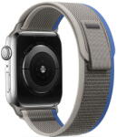 Tech-protect Accesoriu smartwatch TECH-PROTECT Nylon compatibila cu Apple Watch 4/5/6/7/8/SE 38/40/41mm Grey/Blue (9490713930779)