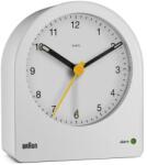 Braun Ceasuri decorative BRAUN BC22 W quartz alarm clock white (67592) - vexio