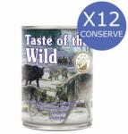 Taste of the Wild 12 x Taste of the Wild Sierra Mountain, 390g