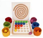 BAUSPIEL Set Junior Placa cu margele din lemn (12001045)