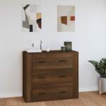 vidaXL Servantă, stejar maro, 80x33x70 cm, lemn compozit (816583) Comoda