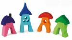 BAUSPIEL Casele Piticilor - set 8 piese din lemn (0140)