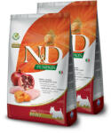 N&D Pumpkin Dog csirke & gránátalma sütőtökkel adult mini 2x2, 5kg