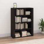 vidaXL Servantă, negru, 80x30x106 cm, lemn compozit (819493) Comoda