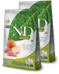 N&D Prime Dog vaddisznó & alma adult medium & maxi 2x2, 5kg