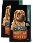 CIBAU Sensitive Adult Lamb Medium&maxi 2x2, 5kg