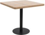 vidaXL Masă de bistro, maro deschis, 80 x 80 cm, MDF (286433)