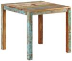 vidaXL Masă de bucătărie, 82x80x76 cm, lemn masiv reciclat (337267)