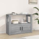 vidaXL Servantă, gri sonoma, 80x30x60 cm, lemn prelucrat (819458) Comoda