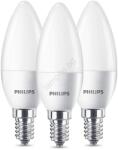Philips К-кт 3бр. LED крушки Philips B35 E14/5, 5W/230V 2700K (P2248)