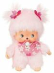 Monchhichi Fetiță Sakura roz cu suzetă 15cm (PR00512806) Papusa