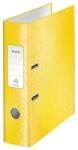 Leitz Biblioraft LEITZ 180 WOW, carton laminat, A4, 80 mm, galben (L-10050016) - pcone