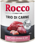 Rocco Rocco Classic Trio di Carne 6 x 800 g - Vită, pui & vițel