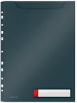 Leitz Mapa LEITZ Cosy Jumbo, PP, A4, 150 coli, pre-perforata, cu eticheta, 3 buc/set, gri antracit (L-46680089) - pcone