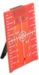 NEO TOOLS Placa, tinta, pentru nivele laser, plastic, rosu, NEO (75-130)