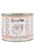 Gussto Cat Fresh Calf & Rabbit nedves macskaeledel bárány és nyúl 200 g