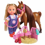 Simba Toys Set Simba Evi Love Doctor Evi Welcome Horse papusa 12 cm cu figurina cal si accesorii (S105733487) - drool Figurina