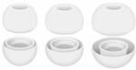 FixPremium - Cserélhető gumiszalagok - AirPods Pro - Készlet 3db (L, M, S), fehér