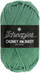Scheepjes Chunky Monkey 1725 Eucalyptus - zöld akril fonal