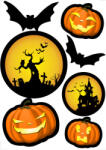 4 Decor Sticker Halloween infricosator