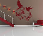 4 Decor Sticker Galceava intre surate - beestick-deco - 68,00 RON