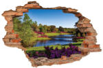 4 Decor Sticker cu efect 3D - Natura colorata
