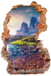 4 Decor Sticker cu efect 3D - Tre Cime di Lavaredo