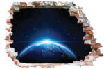 4 Decor Sticker cu efect 3D - Earth in Space