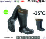 Camminare - Syberian Long EVA csizma FEKETE (-35°C)