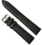  Curea de ceas Neagra din Piele Naturala 18mm, 20mm, 22mm GR205 (GR205)