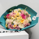 ImodFlowers Buchet de trandafiri multicolori