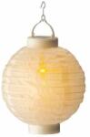 Lumineo Napelemes lángokat imitáló LED lampion (20 cm) (40101150)
