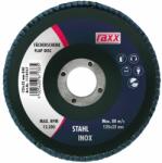 Raxx Legyezőtárcsa 125x22mm K120 (1174771)