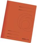 Herlitz Dosar carton color, orange, cu sina, Herlitz HZ10902518-1 (10902518-1)