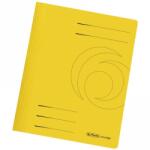 Herlitz Dosar carton color, galben, cu sina, Herlitz HZ10902468-1 (10902468-1)