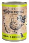 Wiejska Zagroda hrană umedă fără cereale, rață și pere 400 gr