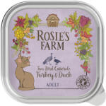 Rosie's Farm 16x100g Rosie's Farm Adult nedves macskatáp- Pulyka & kacsa