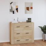 vidaXL Servantă, stejar sonoma, 80x33x70 cm, lemn compozit (816579) Comoda