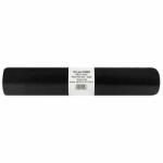 FOLISTAR HNAT szemeteszsák 70x110 cm, 135 literes (120L) LDPE 60 mikron fekete, 10 darab/tekercs (8070110POSW2) - alphadenthigienia